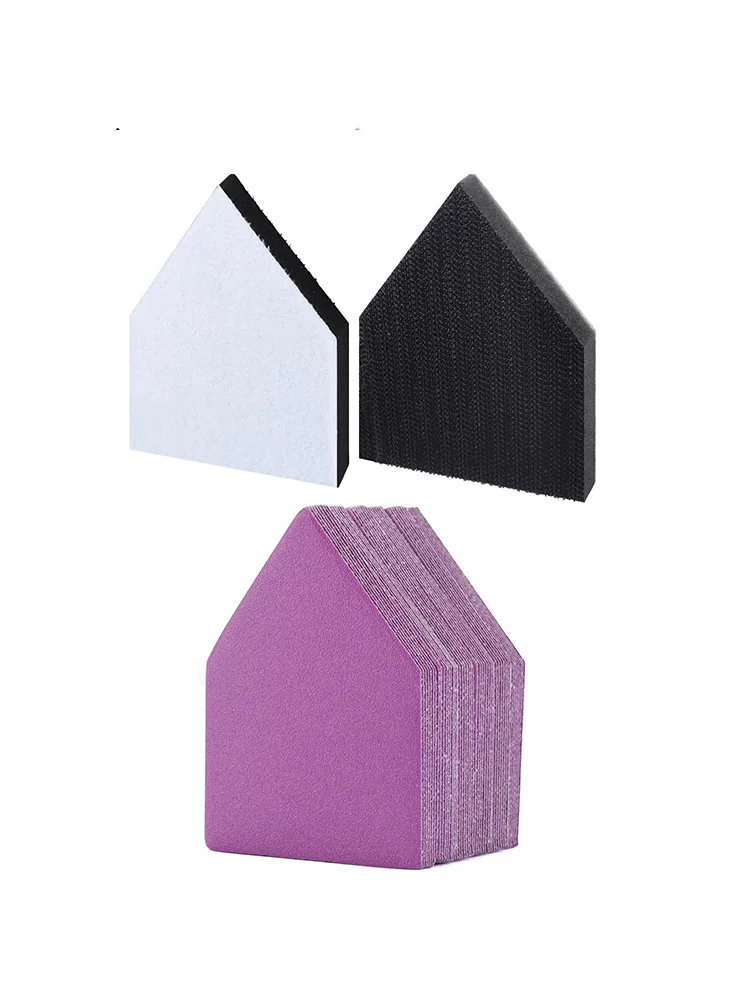 Woodworking Ideas - 65X92mm Triangle Sanding Paper Set 2/10/52