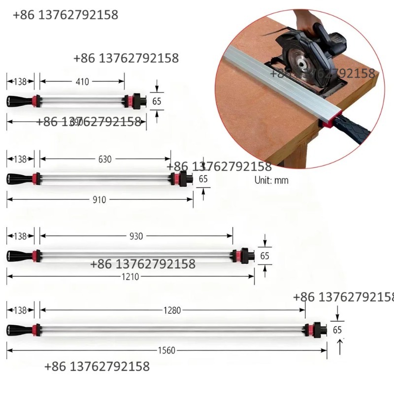Woodworking Clamp - Aluminum Alloy Woodworking Miter Gauge Electric