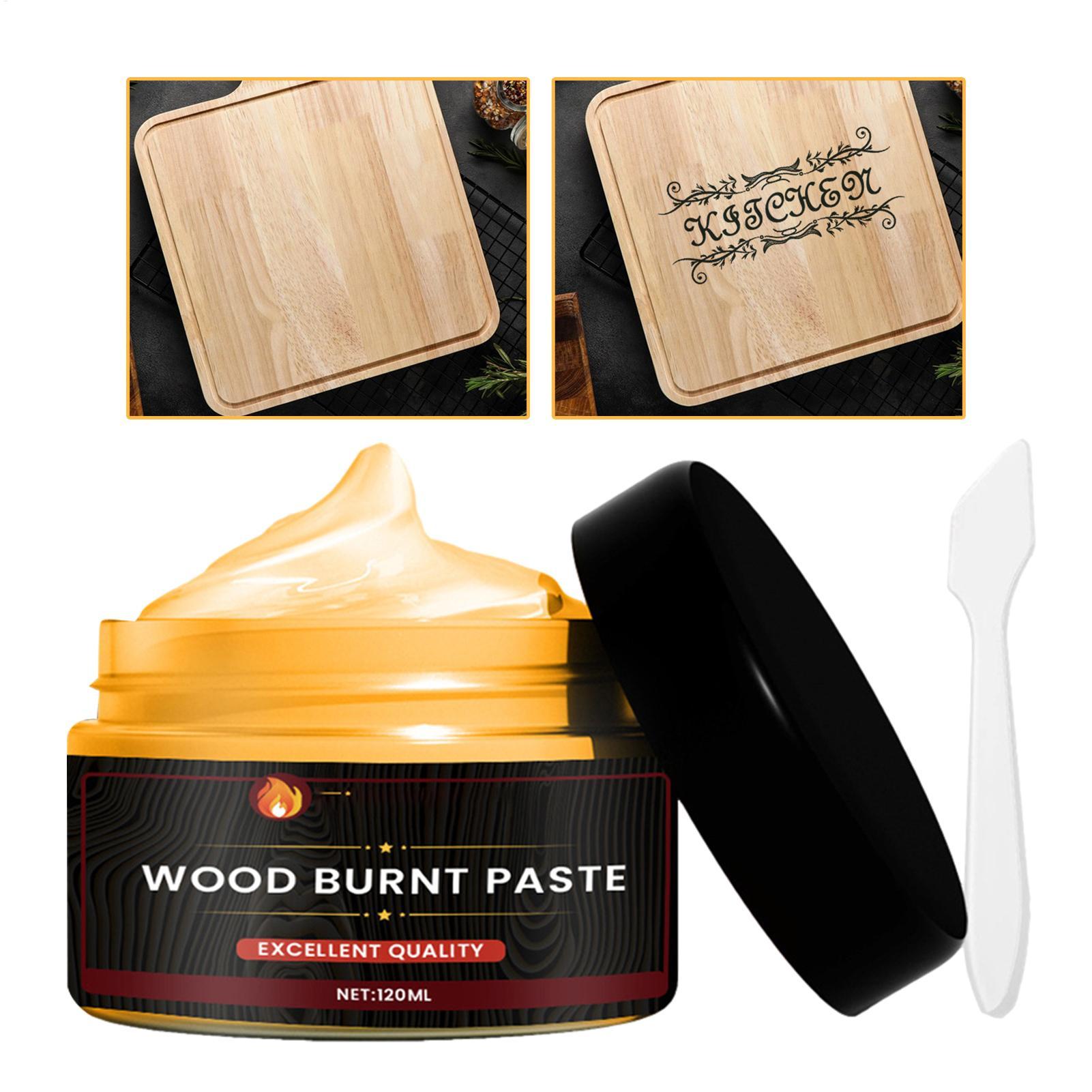 Woodworking Projects Art - Wood Burning Paste Heat Activated Combustion