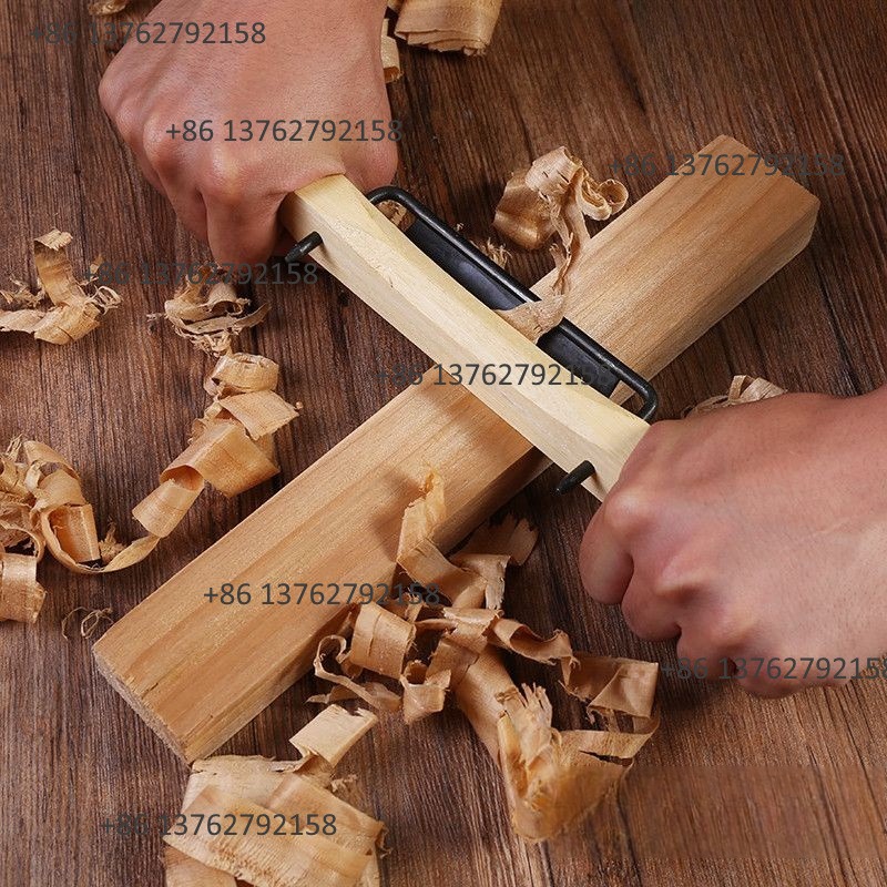 Wood Woodworking - Old Style Solid Wooden Hand Planer