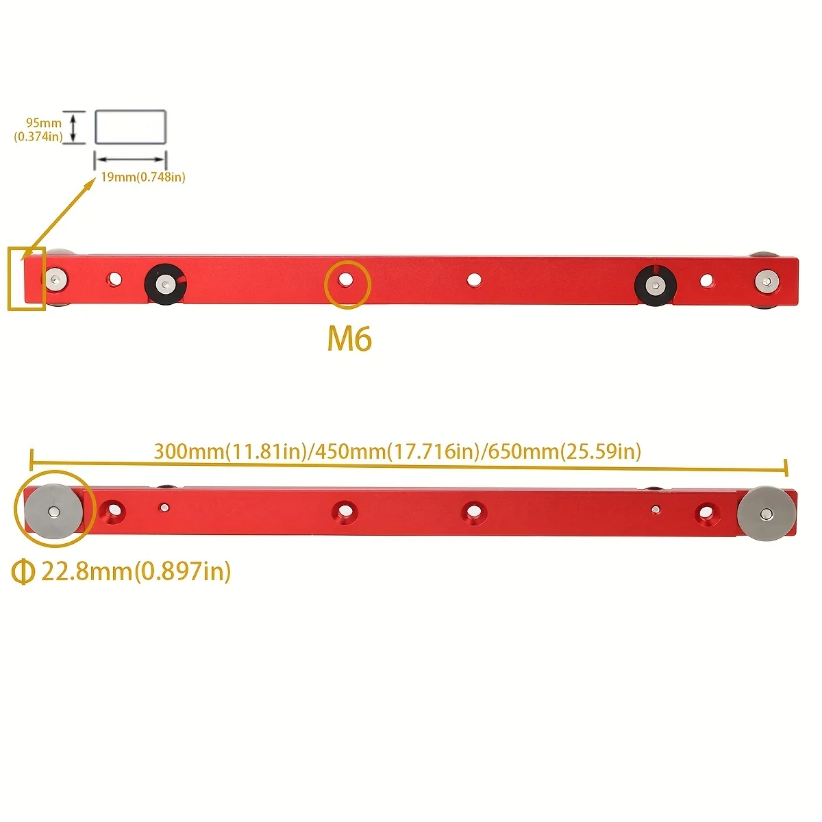 1Pc T-tracks Slot Miter Bar Sl - Woodworking Plan ulasan dan harga