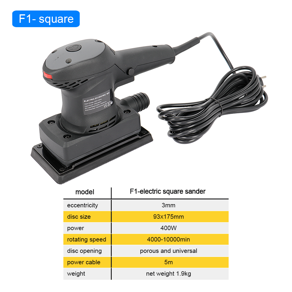 Electric Random Orbital Sander - Wood Woodworking ulasan dan harga