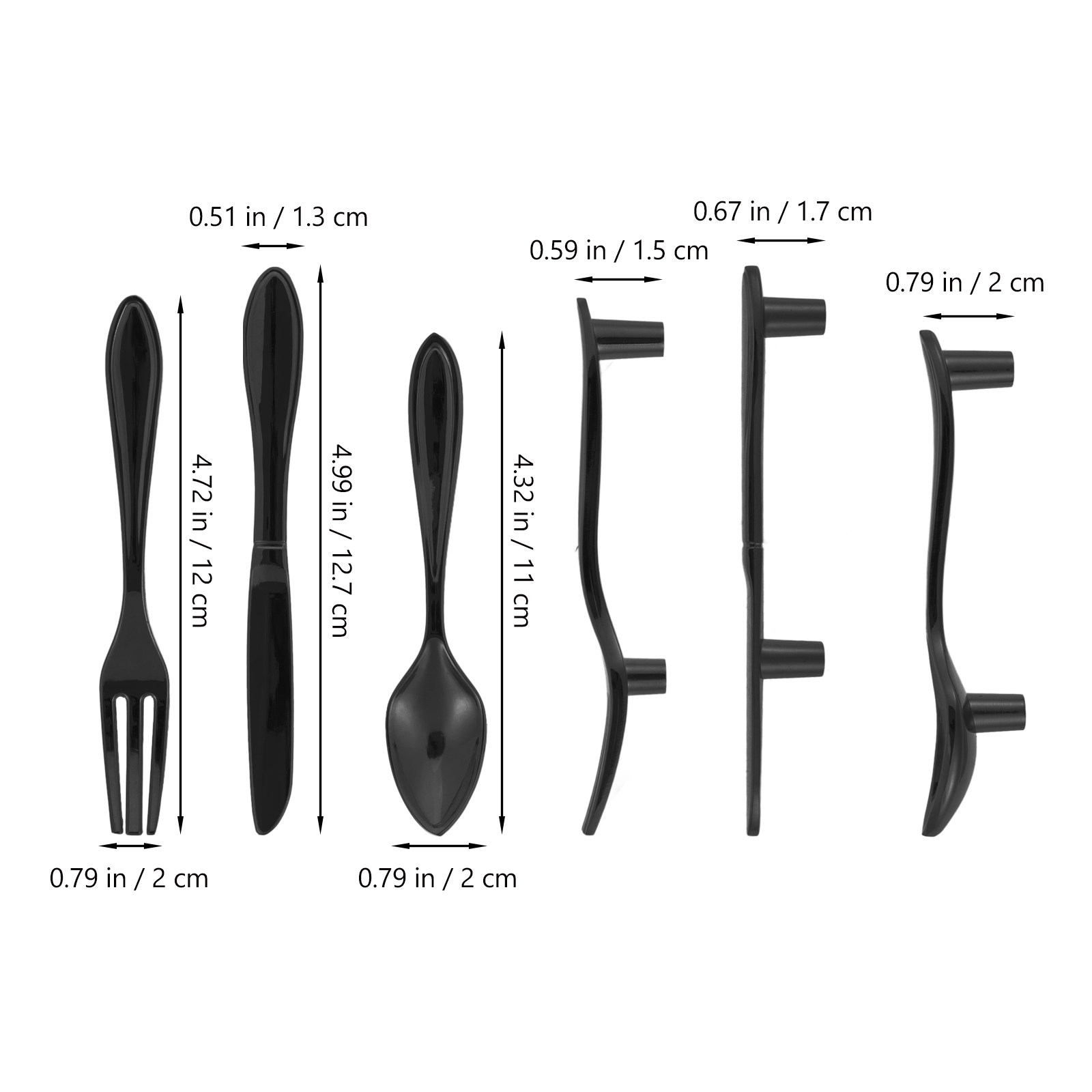 3Pcs Knife Fork Spoon Inspired - Woodworking Inspiration ulasan dan harga