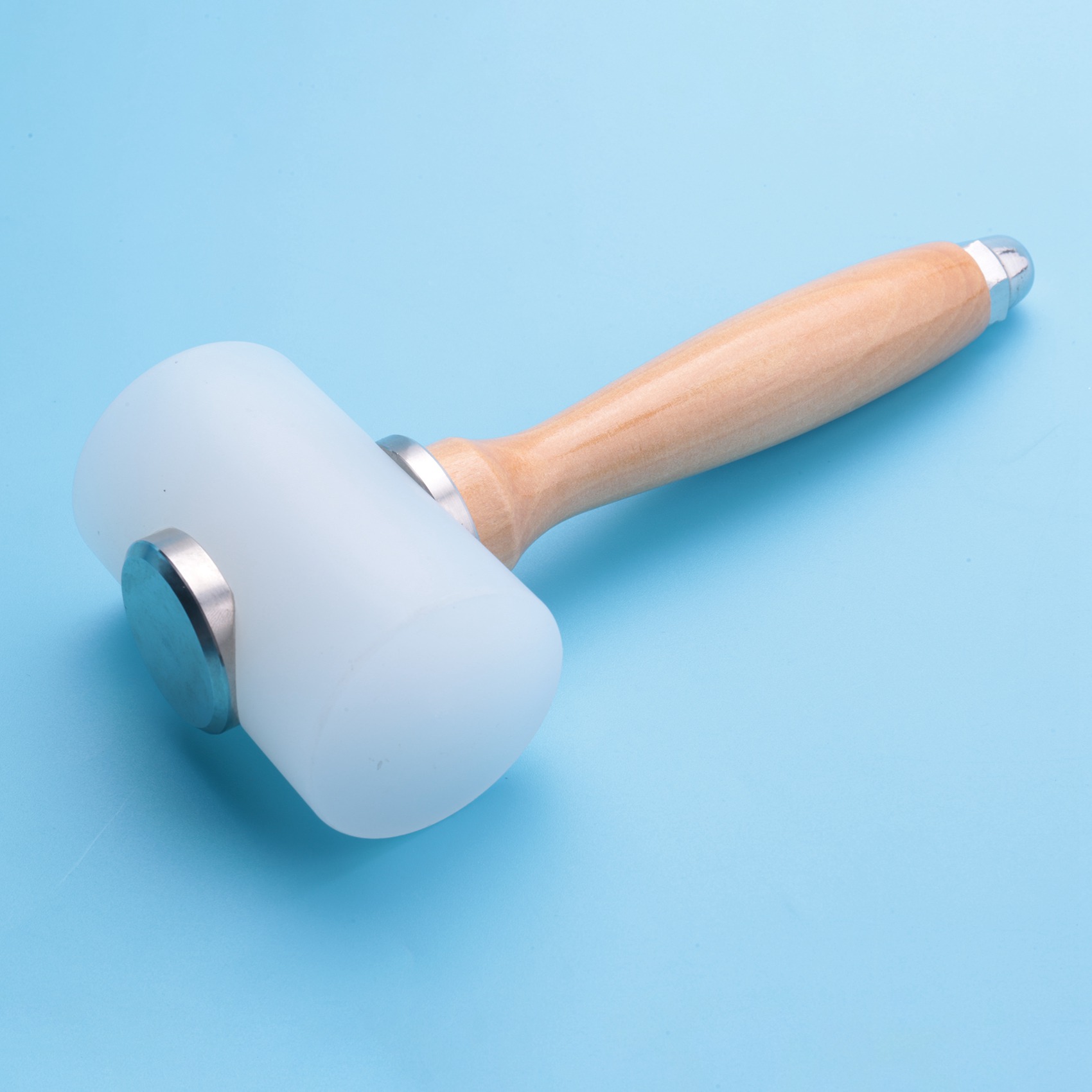 Stock Quantity 2 Pcs Leather C - Wooden Mallet Carving ulasan dan harga