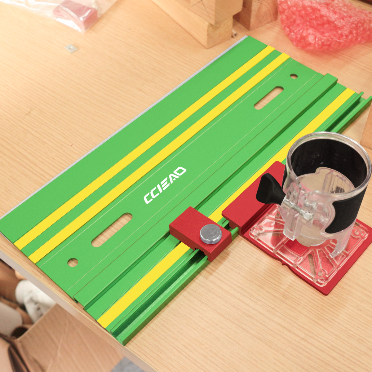 400mm Aluminum Guide Rail Trac - Woodworking Kumiko ulasan dan harga