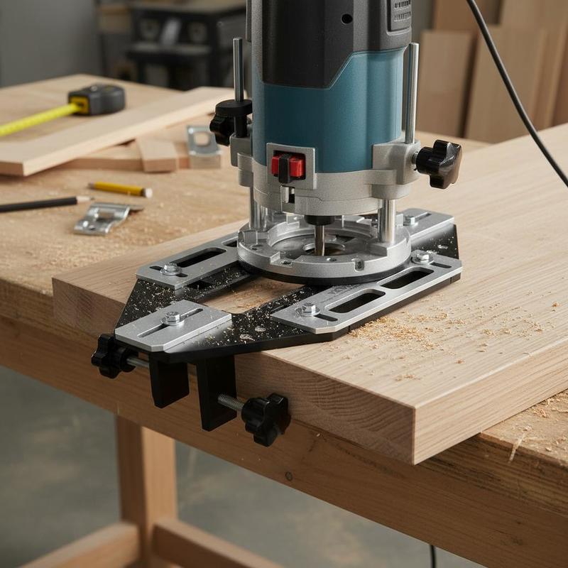 Aluminum Alloy Mortise Templat - Woodworking Clamp ulasan dan harga