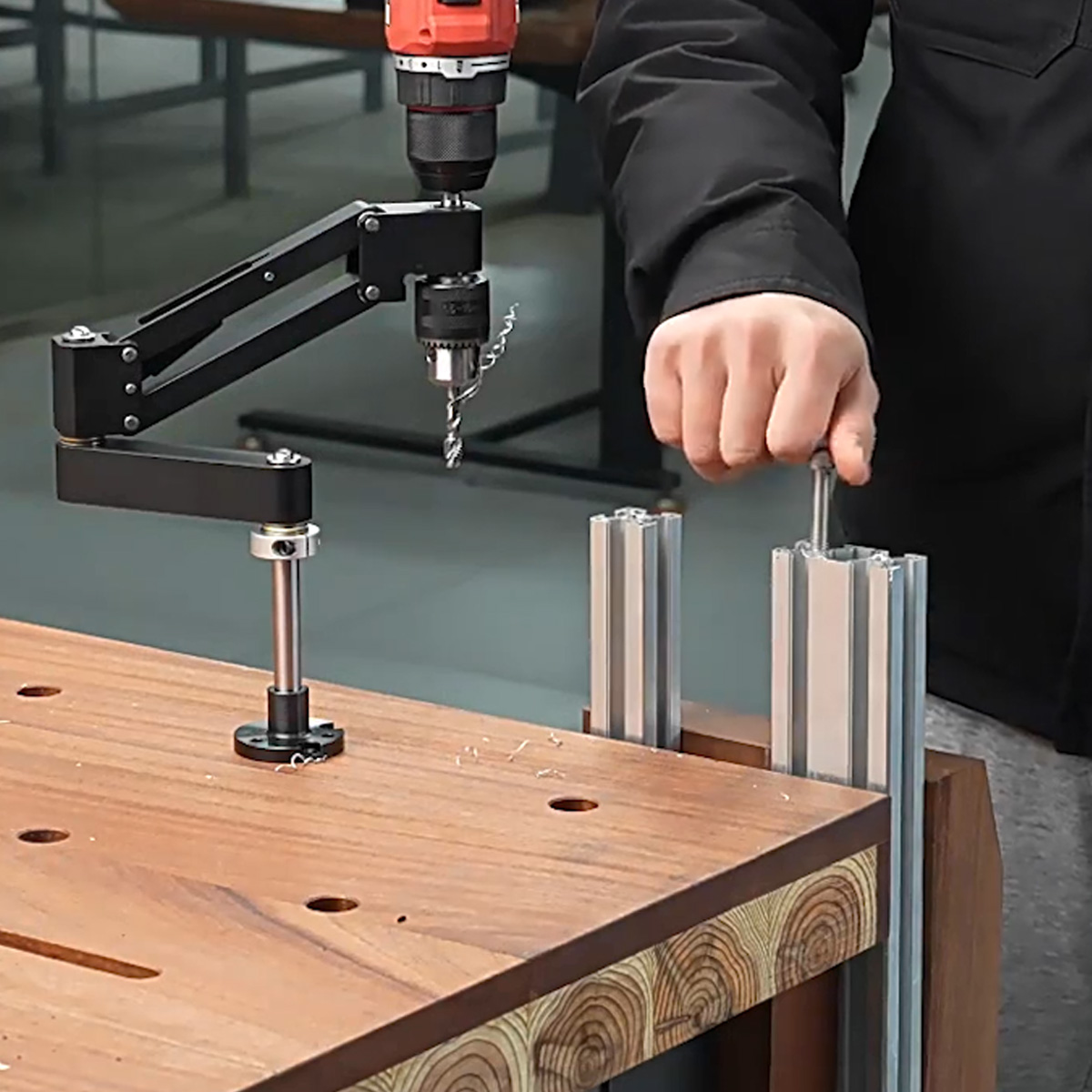 Adjustable Articulating Cantil - Woodworking Kumiko ulasan dan harga
