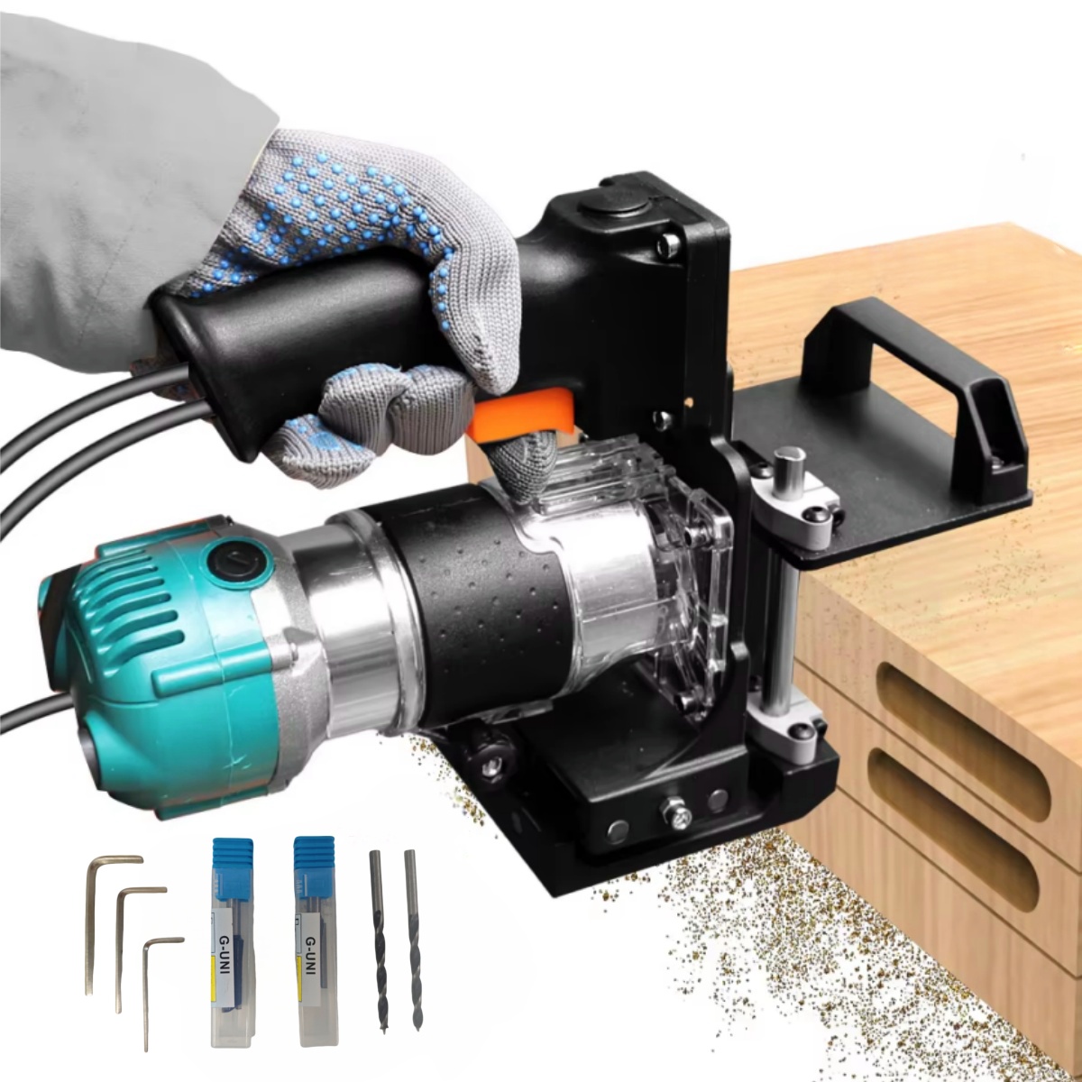 2 In 1 Invisible Fastener Open - Woodworking Kumiko ulasan dan harga