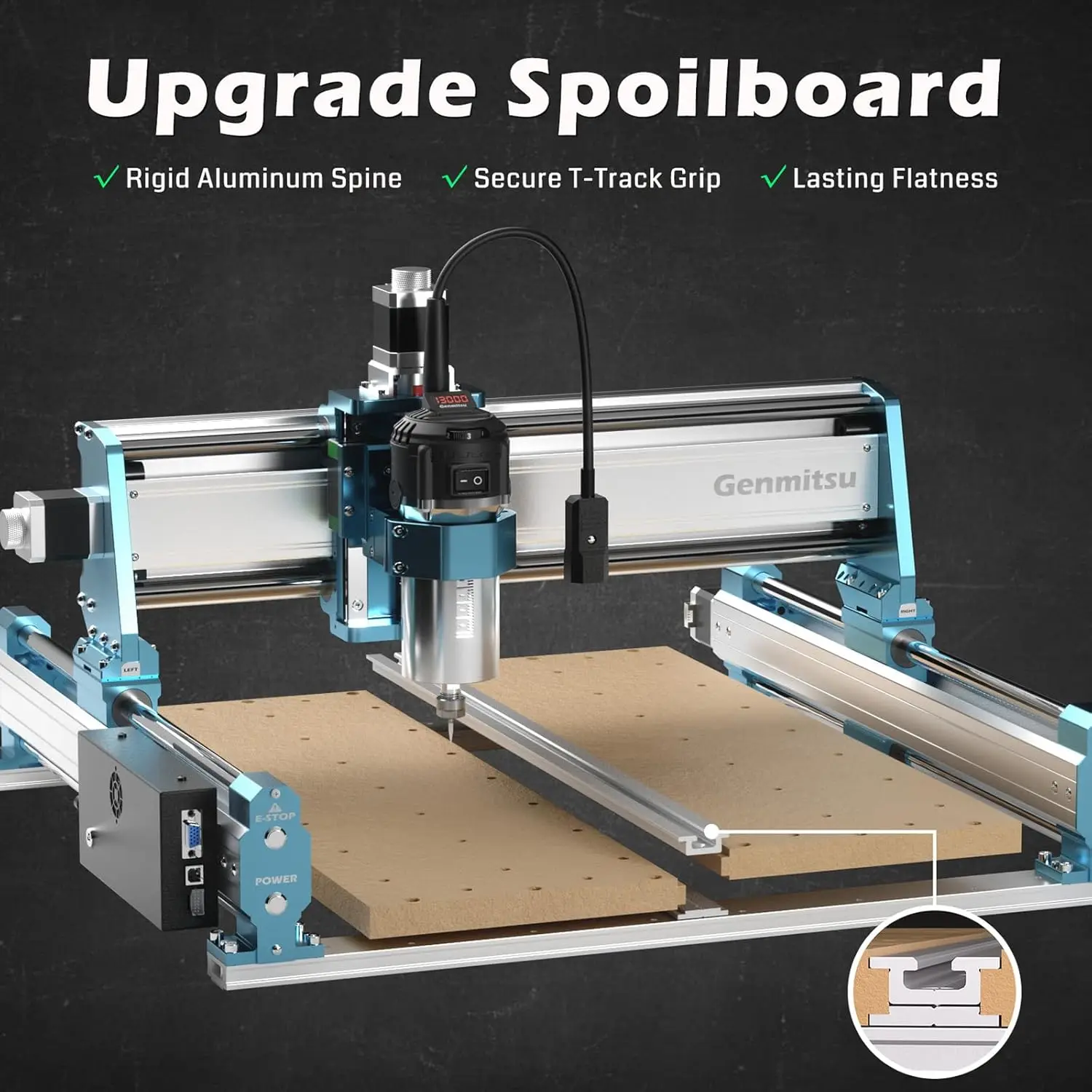 SainSmart Genmitsu 4040-PRO MA - Woodworking Cnc Machine ulasan dan harga