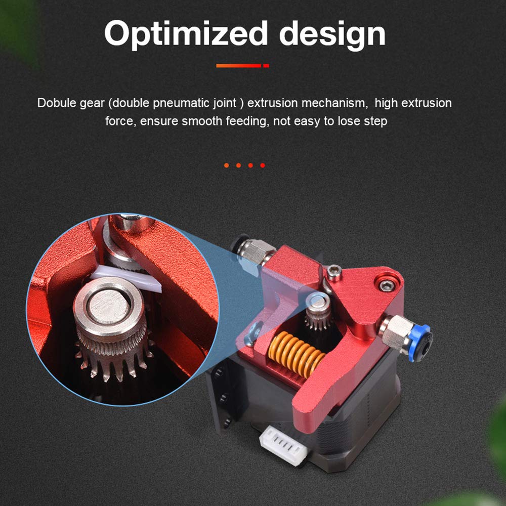 Upgrade Kit Dual Gear Extruder - Creality Printer Ender 3 ulasan dan harga