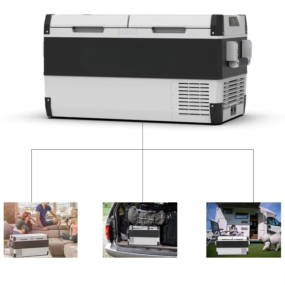 95L Dual Zone Compressor Porta - Woodworking Apps ulasan dan harga