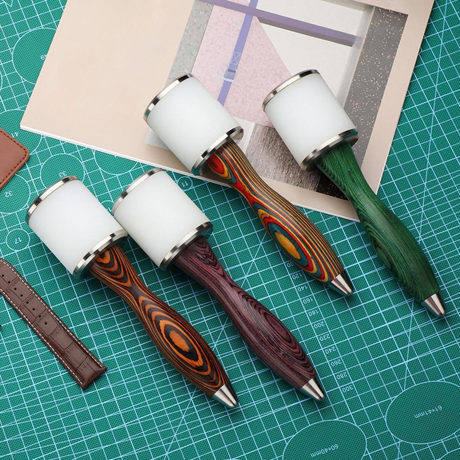 Leather Carving Hammer Leather - Wooden Mallet Carving ulasan dan harga