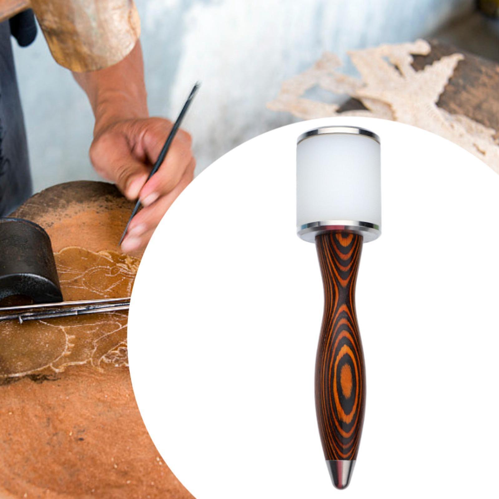 Leather Carving Hammer Leather - Wooden Mallet Carving ulasan dan harga