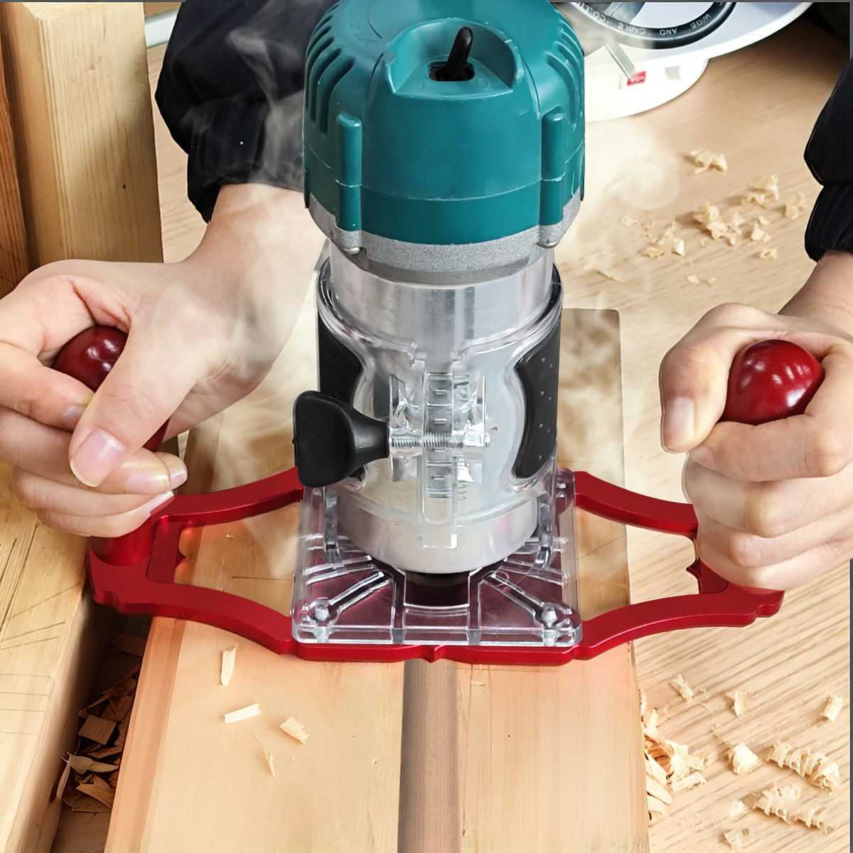 Router Base with Handles & Cen - Woodworking Cnc Machine ulasan dan harga