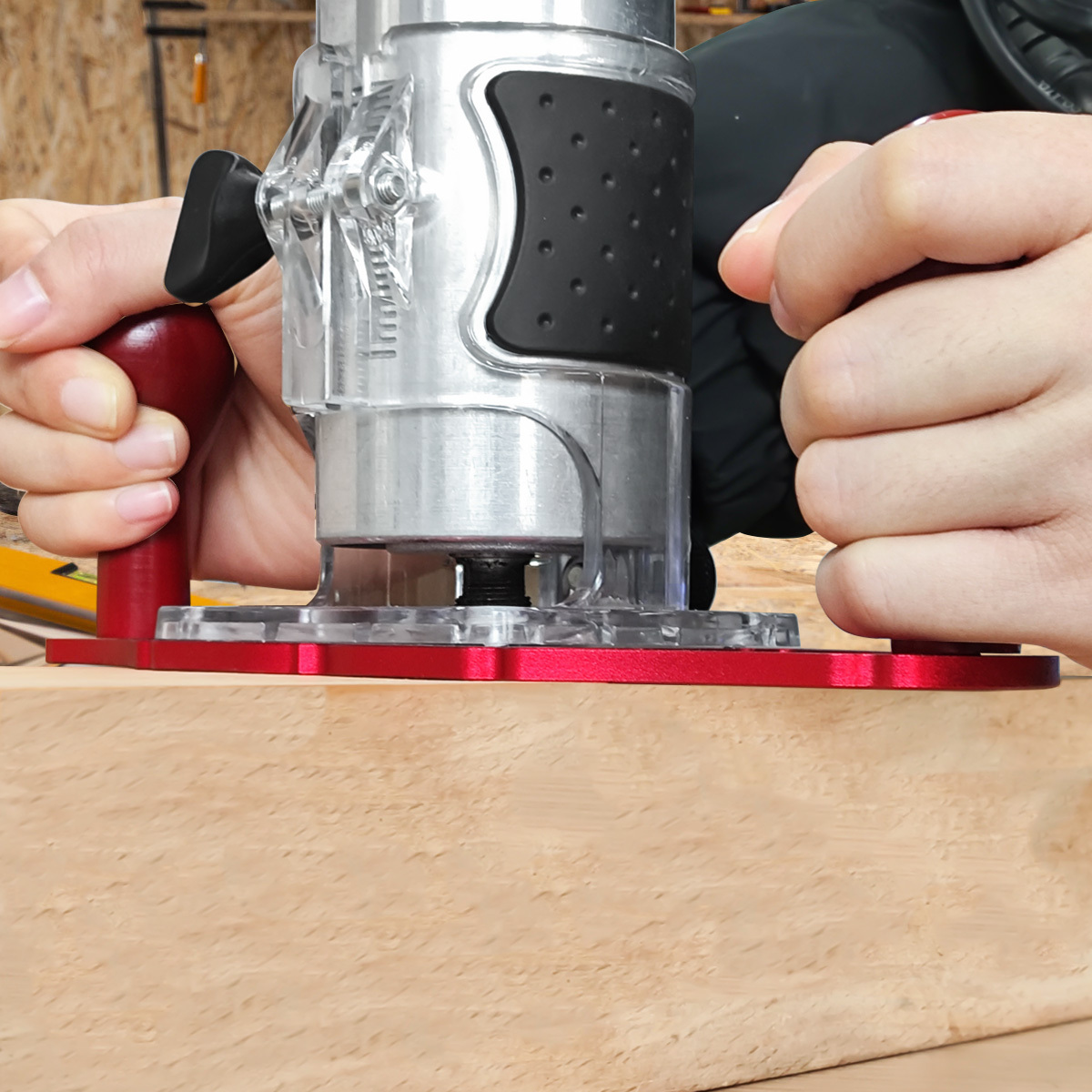 Router Base with Handles & Cen - Woodworking Cnc Machine ulasan dan harga