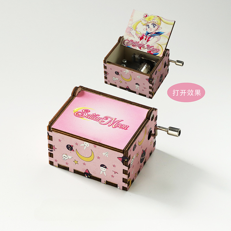 Sailor Mooned Theme Music Box  - Wood Woodworking ulasan dan harga