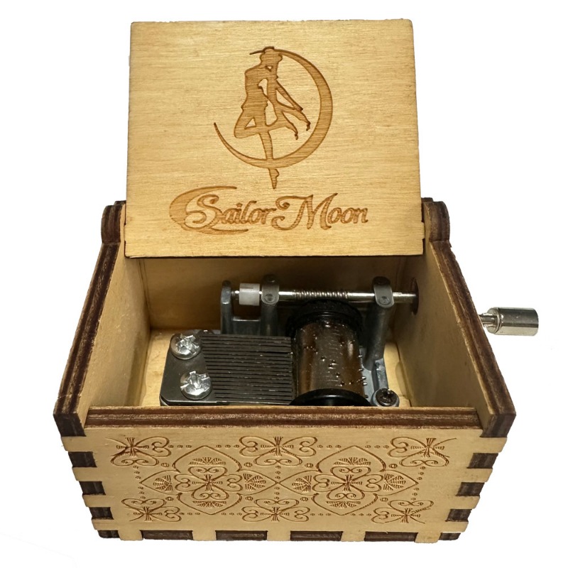 Sailor Mooned Theme Music Box  - Wood Woodworking ulasan dan harga