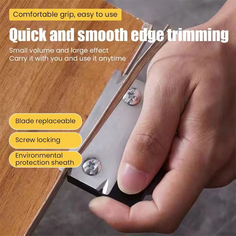 1pc Metal Edge Banding Trimmer - Woodworking Edge Trimmer ulasan dan harga