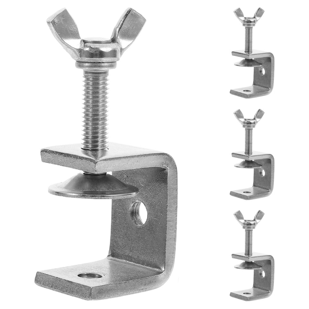 4Pcs Heavy Duty Mini Stainless - Woodworking Clamp ulasan dan harga