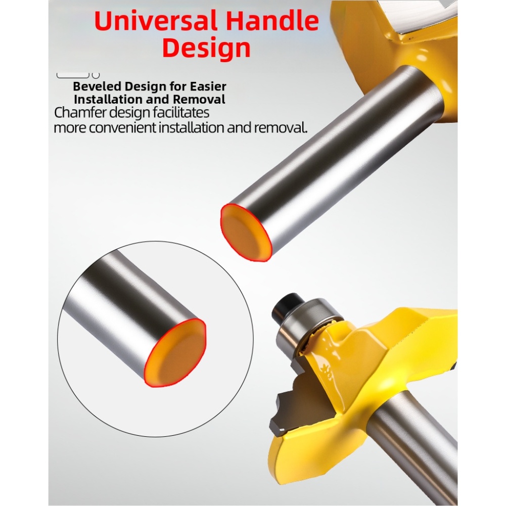 1pc 8mm Shank Corner Rounding  - Woodworking Edge Trimmer ulasan dan harga